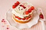 「うさぎショートケーキ」キラキラ☆プリキュアアラモードのオヤツを作ってみました♪【第1話のスイーツ】