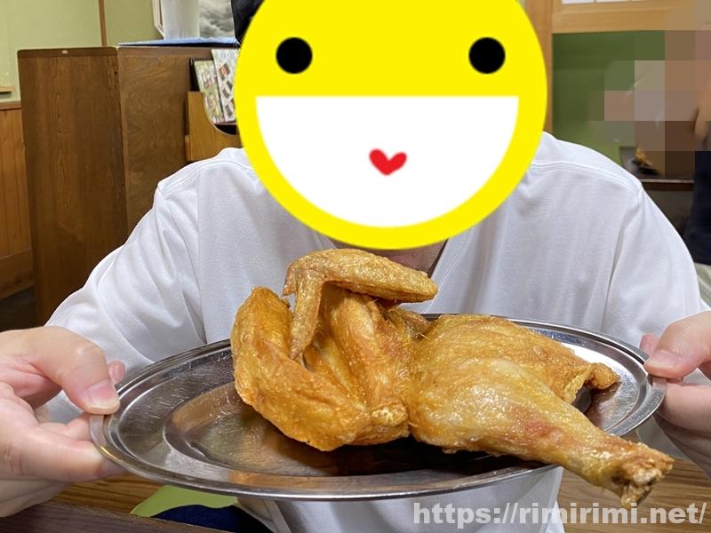 なるとの若鶏半身揚げ